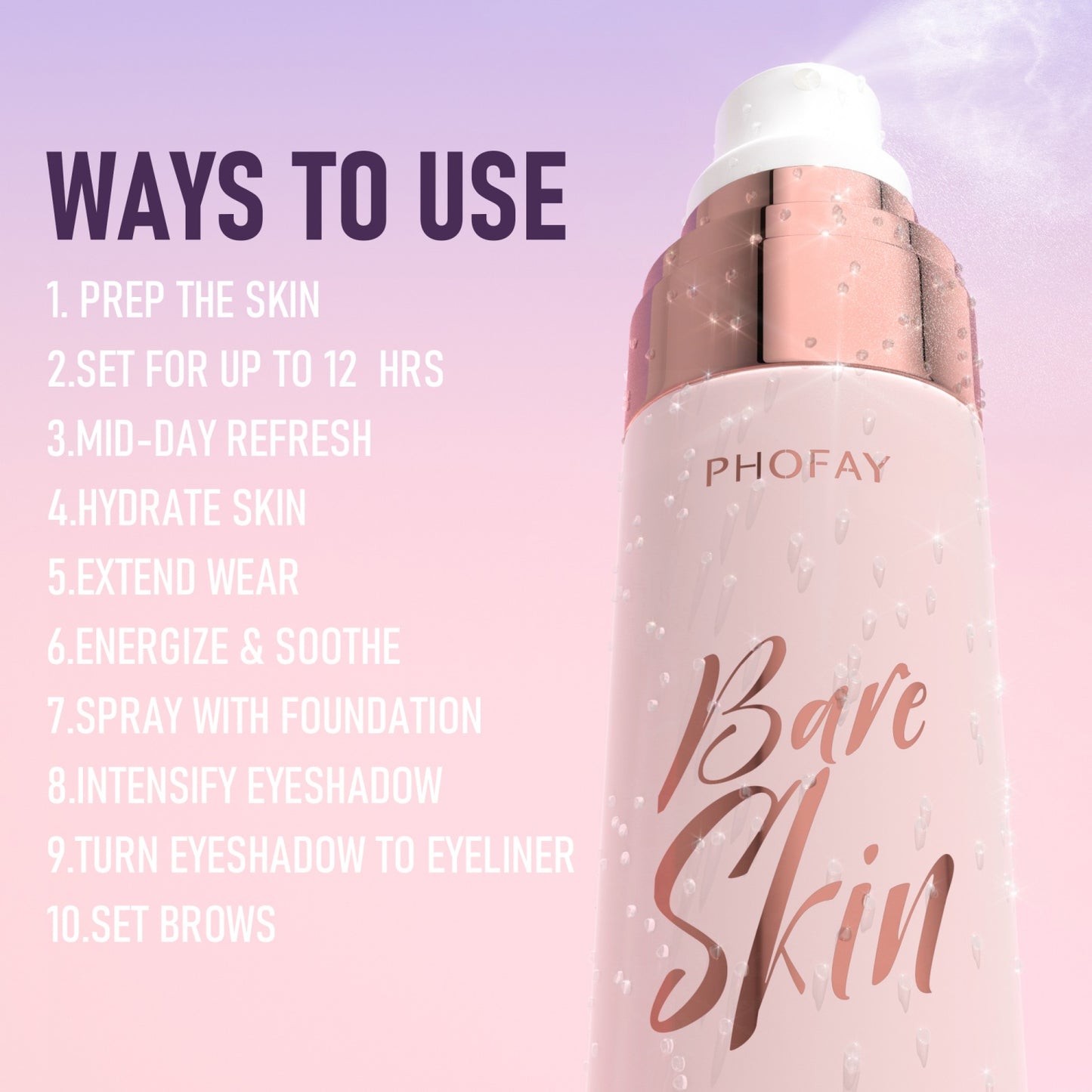 Moisturizing Makeup Setting Spray