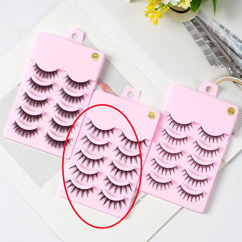 5 Pairs Anime Manga False Lashes