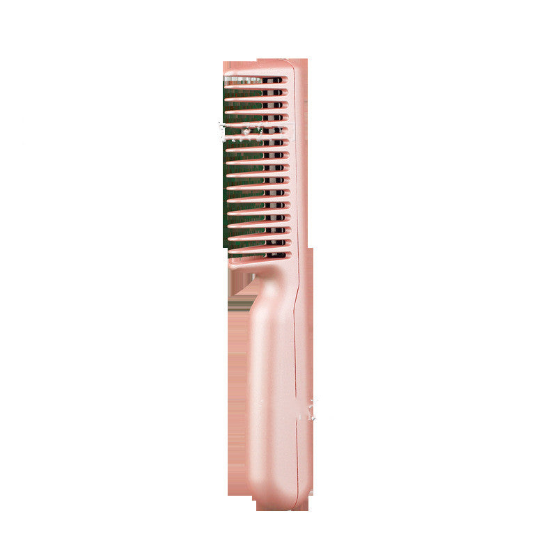2-in-1 Wireless Hair Straightener & Curler Comb