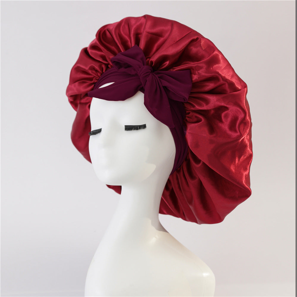 Silk Sleeping Bonnet for Women