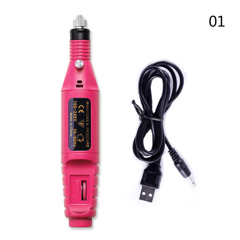 USB Electric Nail Drill Manicure & Pedicure Set
