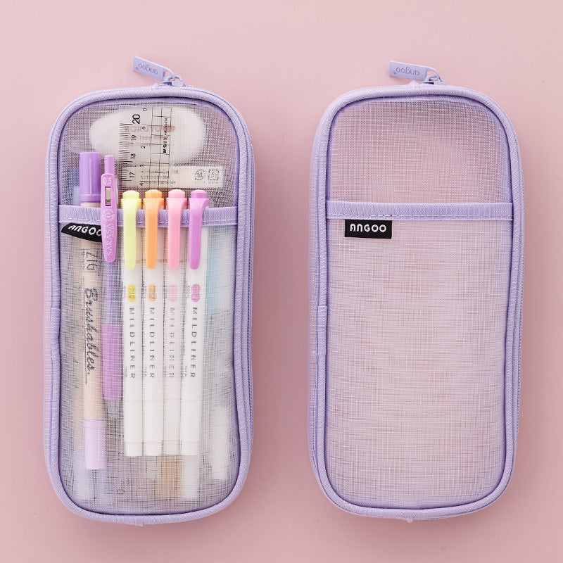 Large Capacity Transparent Pencil Case