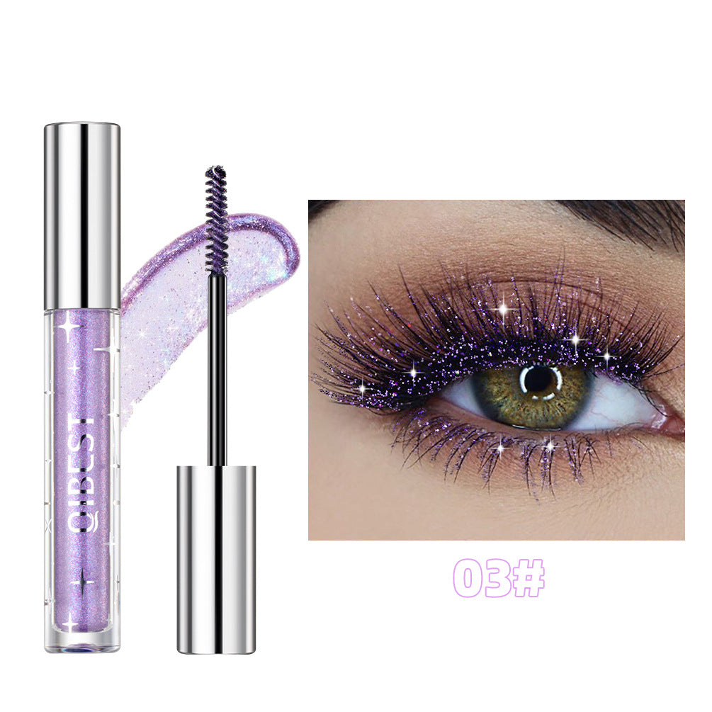 Violet Glitter Lash Mascara