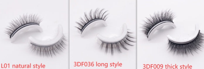 Reusable 3D Mink Self-Adhesive Lashes