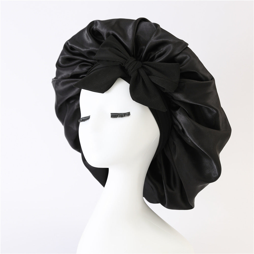 Silk Sleeping Bonnet for Women