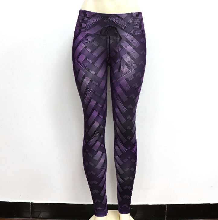 High Waist Push Up Yoga Leggings