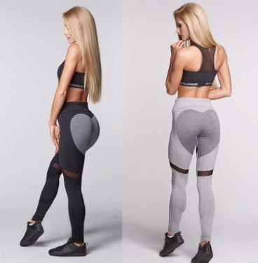 Heart Push Up Workout Leggings