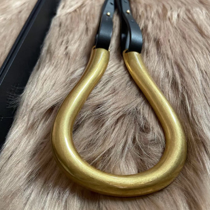 Women Retro Gold Buckle Belt