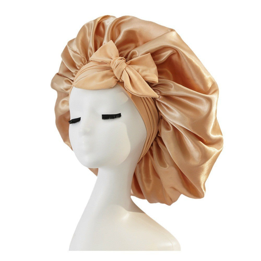 Silk Sleeping Bonnet for Women