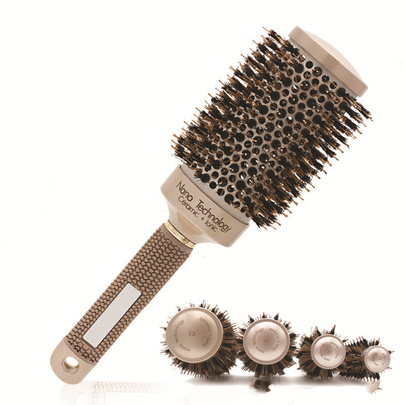 Nano Ceramic Ion Round Barrel Hairbrush