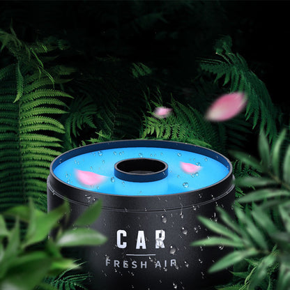 Aromatherapy Solid Balm Car Perfume with Wooden Cover