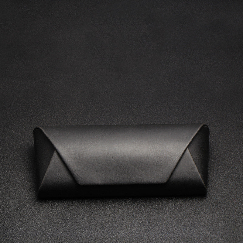 Handmade Japanese Crazy Horse Leather Sunglasses Case
