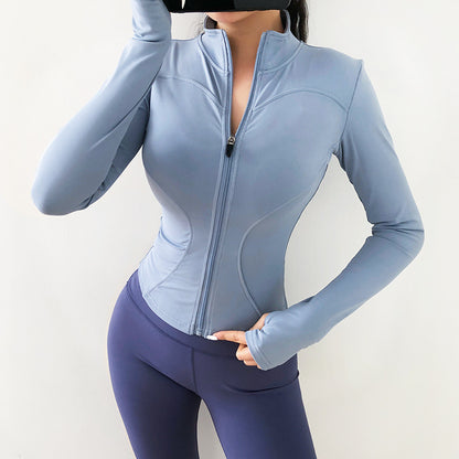 Crop-Top Gym Jacket