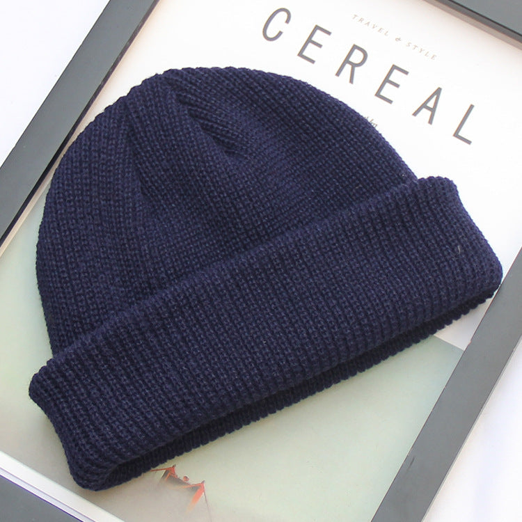 Unisex Retro Knit Beanie Skullcap