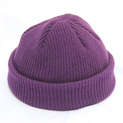 Unisex Retro Knit Beanie Skullcap