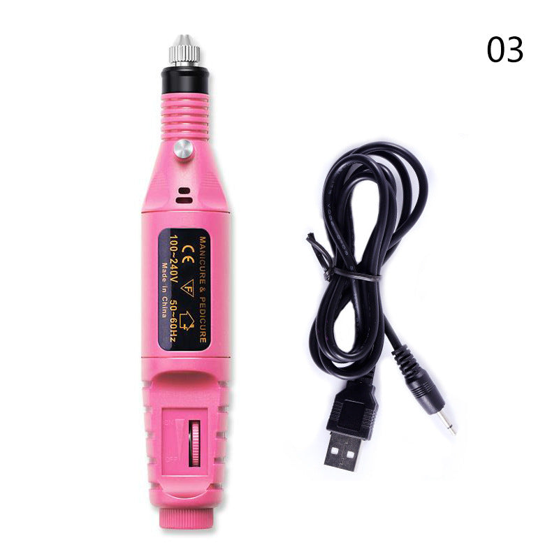 USB Electric Nail Drill Manicure & Pedicure Set