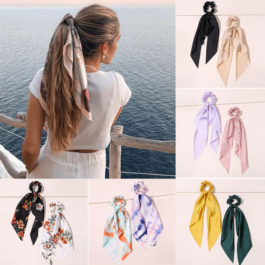 Silk Scrunchies Headband Pack