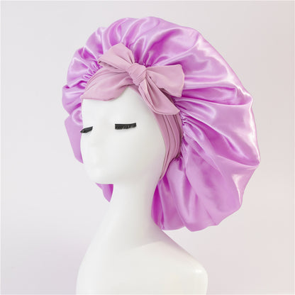 Silk Sleeping Bonnet for Women