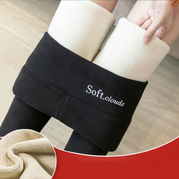 Women High Waist Plus Velvet Slimming Leggings