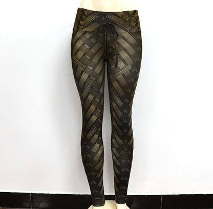 High Waist Push Up Yoga Leggings