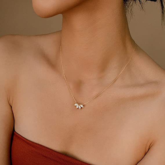 Lotus Flower Pendant Necklace