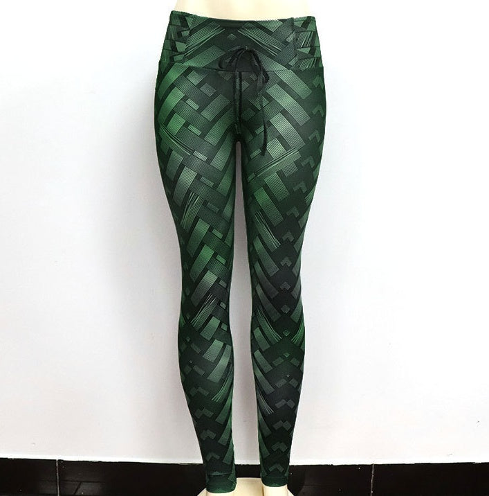 High Waist Push Up Yoga Leggings
