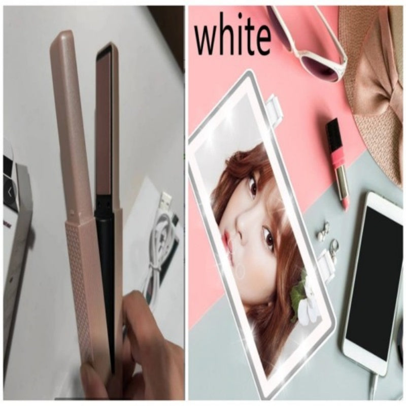 Cordless USB Mini Hair Straightener