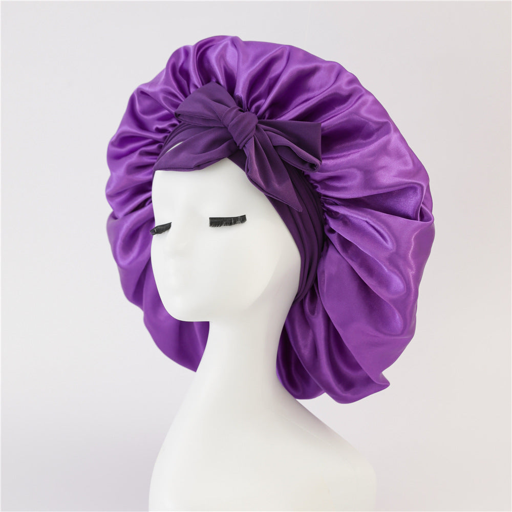 Silk Sleeping Bonnet for Women