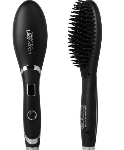Ceramic Hair Straightening Brush for Women