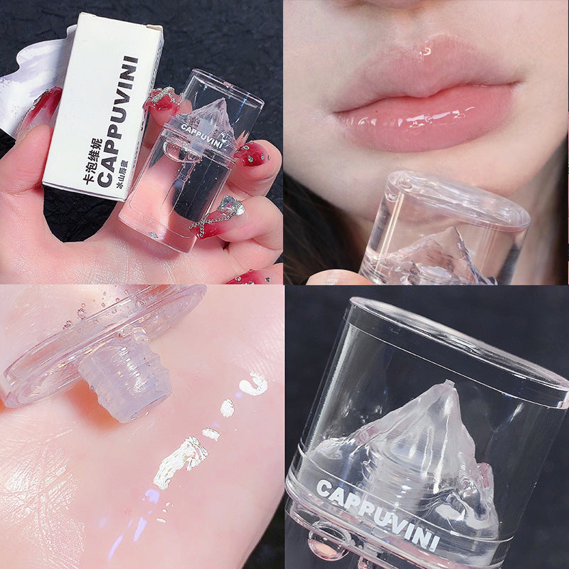 Capovinie Iceberg Glass Clear Lip Gloss Balm