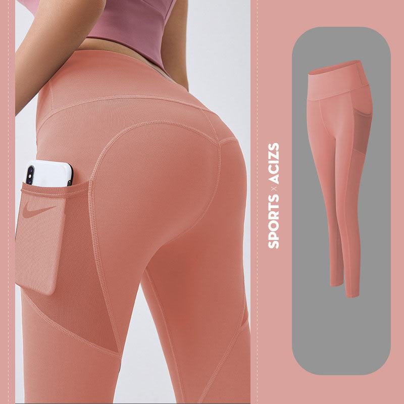 Pocket Tummy Control Yoga Leggings