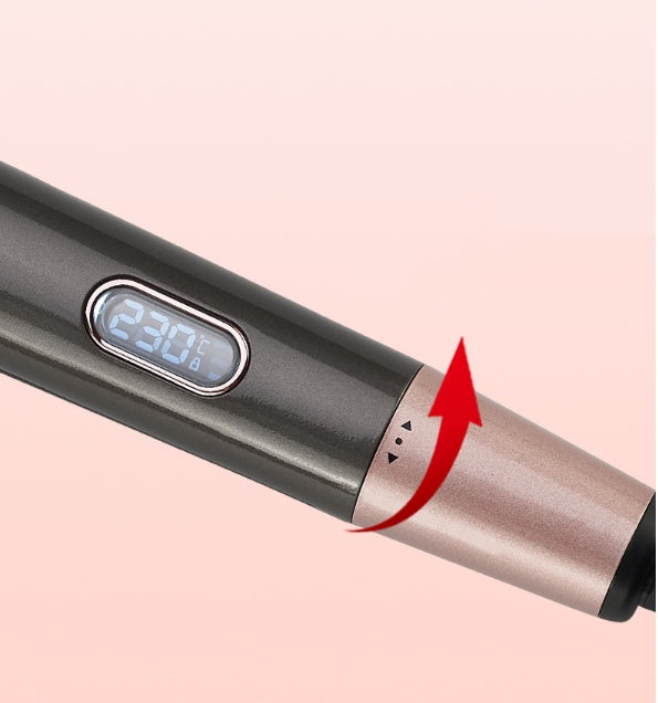 2-in-1 Hair Straightener and Crimper Comb