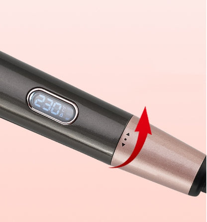 2-in-1 Hair Straightener and Crimper Comb