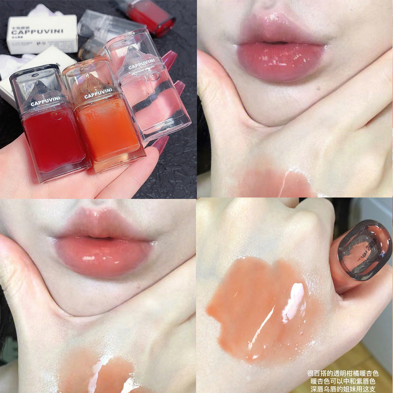 Capovinie Iceberg Glass Clear Lip Gloss Balm