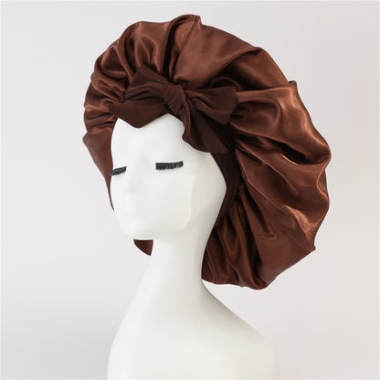 Silk Sleeping Bonnet for Women