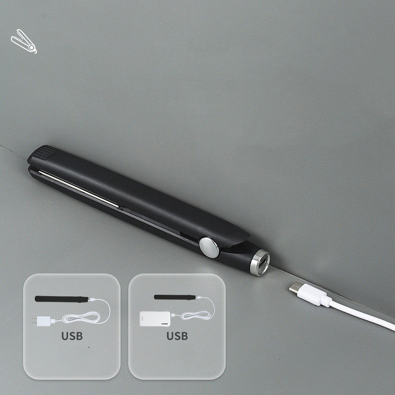 USB Mini Hair Curler & Straightener
