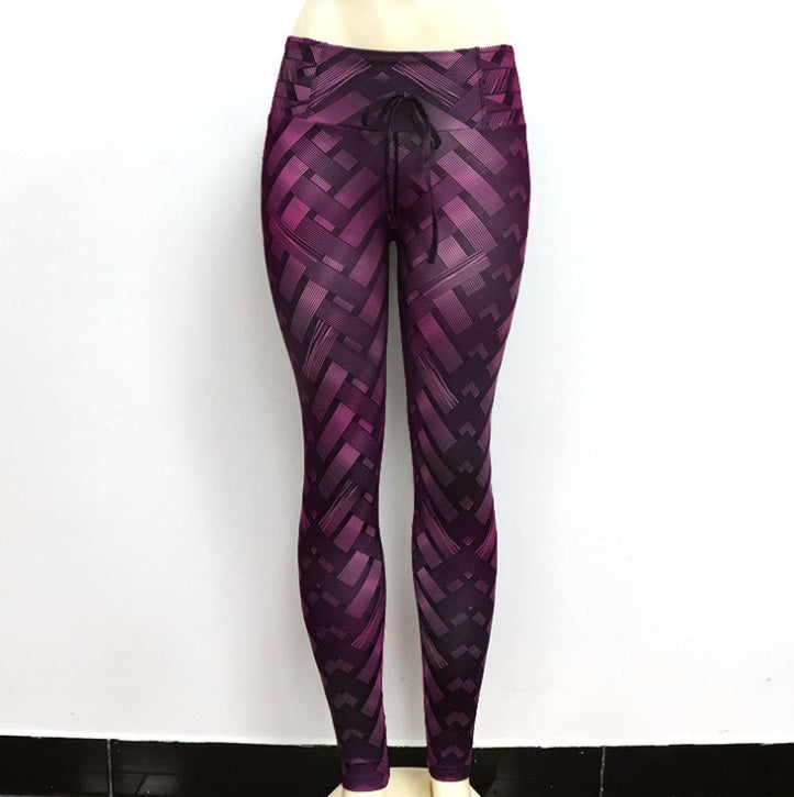 High Waist Push Up Yoga Leggings