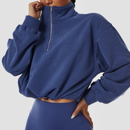 High Neck Fitness Pullover