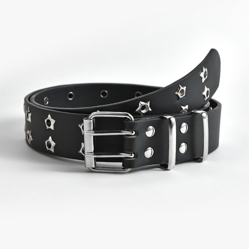 Women’s Fashion Double-Row Star Belt