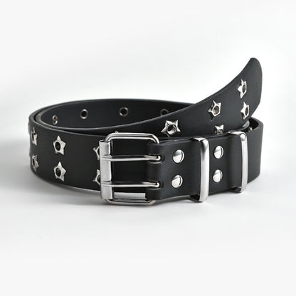 Women’s Fashion Double-Row Star Belt