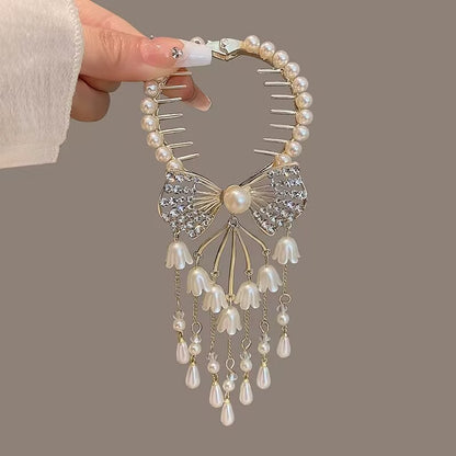 Back of the Head Ball Hair Clips