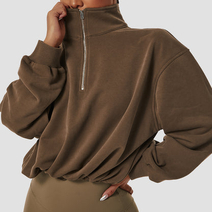 High Neck Fitness Pullover