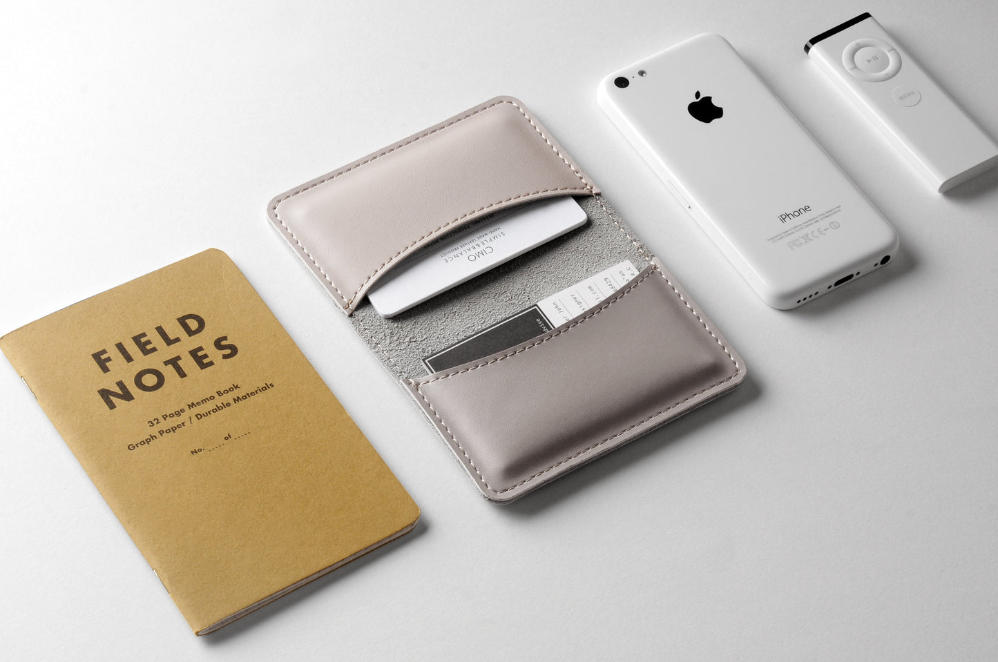 Leather Business Card Holder for Men & Women