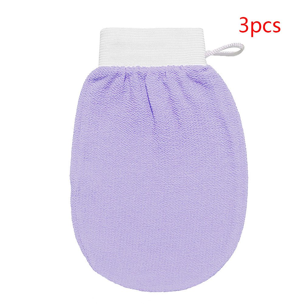 Rayon Viscose Fiber Exfoliating Bath Gloves