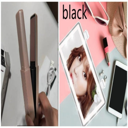 Cordless USB Mini Hair Straightener