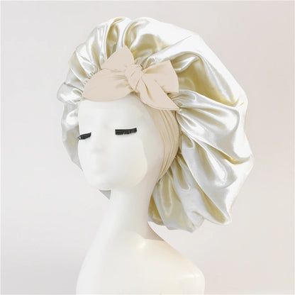 Silk Sleeping Bonnet for Women