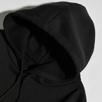 Loose Sport Hoodie Printed Sweatshirt