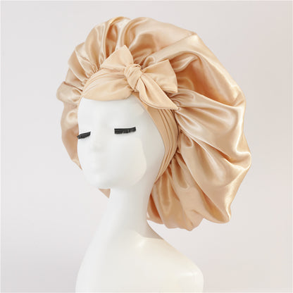 Silk Sleeping Bonnet for Women