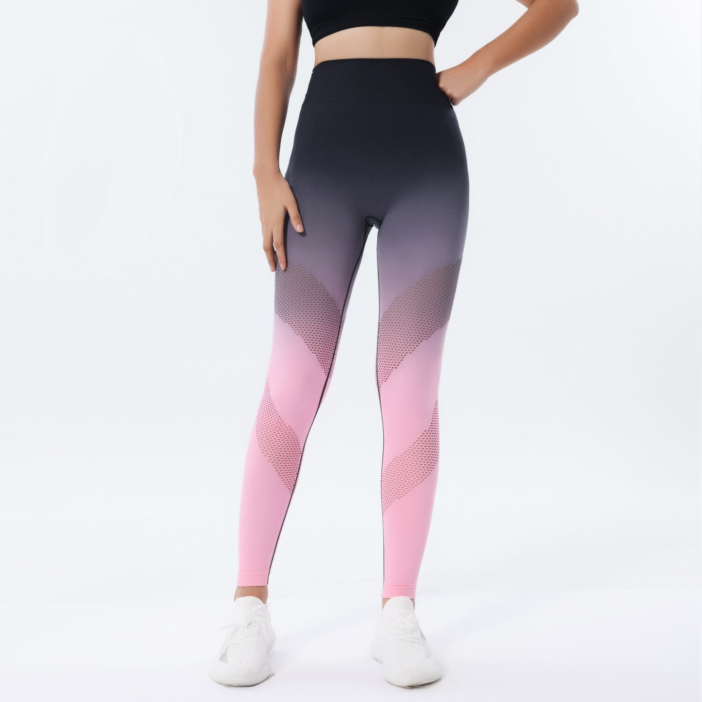 Women Slim Fit Peach Hip Leggings