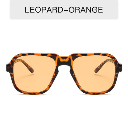 Unisex Vintage Large Rim Driving Sunglasses